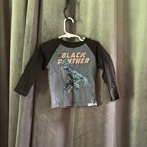 Toddler Marvel Black Panther Long Sleeve Tee